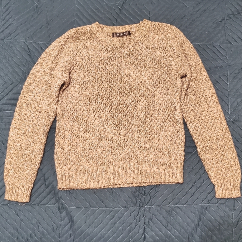 Green knit sweater